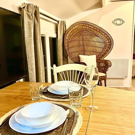 Apartment Boho Chic With Terraces 10min From Paris