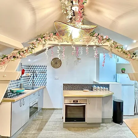 Apartment Boho Chic With Terraces 10min From Paris *